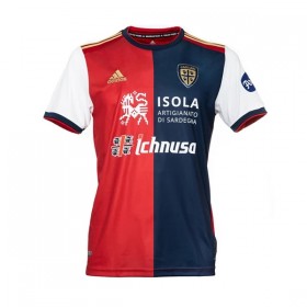 Cagliari Calcio Hjemme 2020-21 - Fodboldtrøjer (S/S)